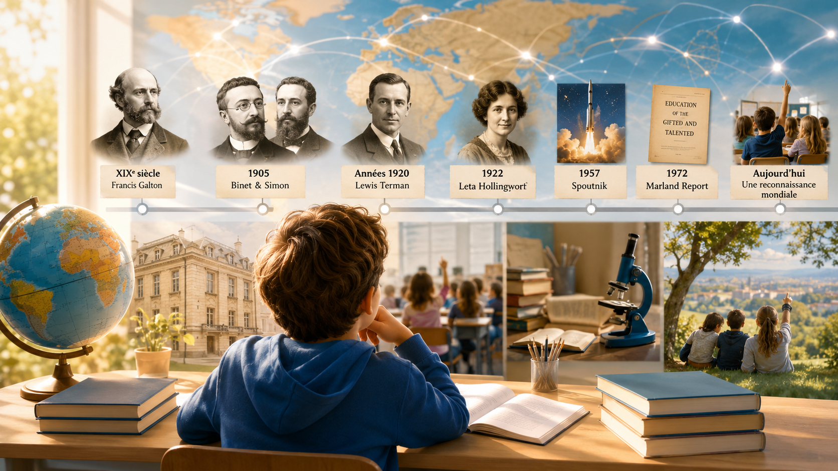 Enfants HPI : 150 ans d’une longue prise de conscience